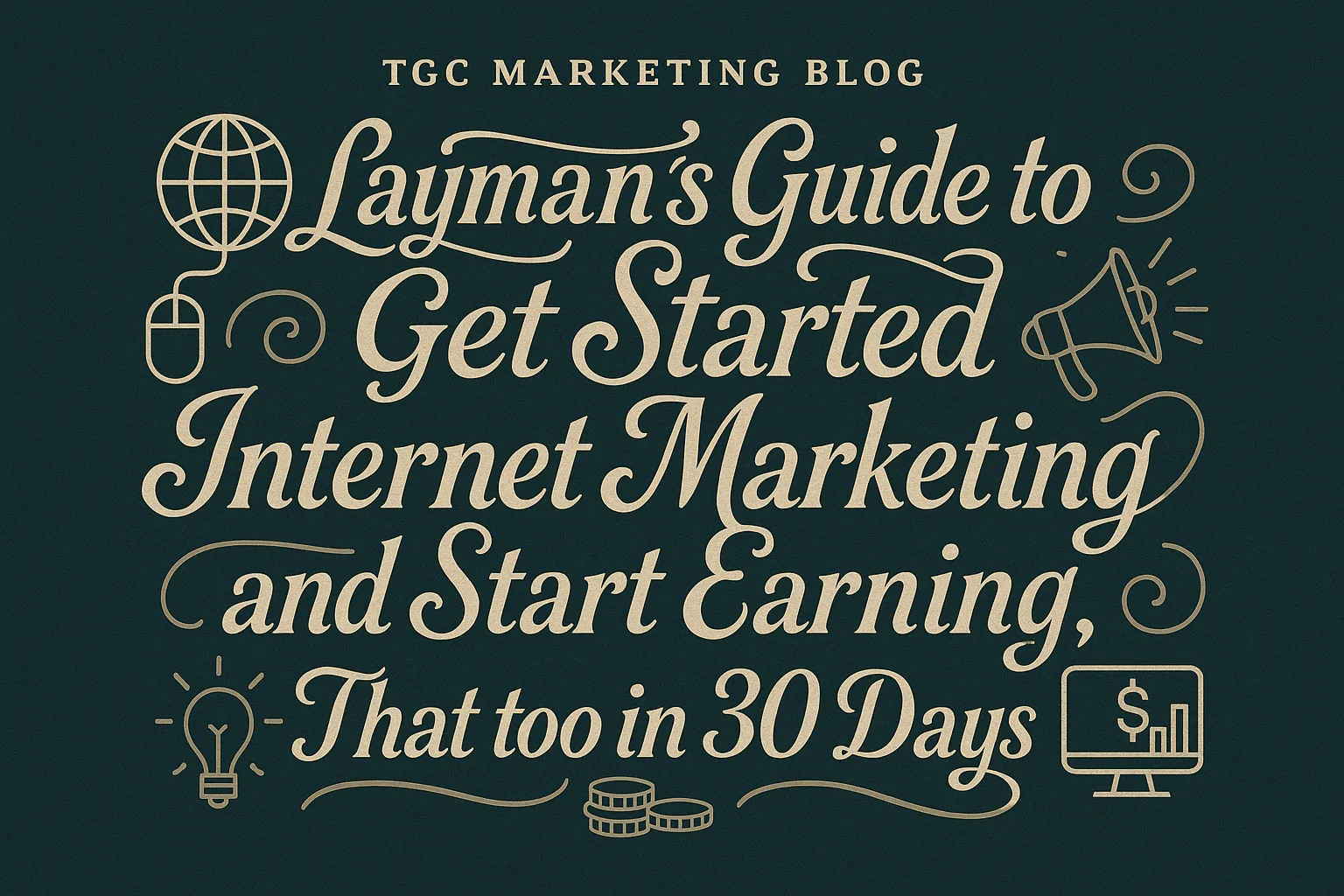 Layman’s Guide to Get Start Internet Marketing and Start Earning, That too in 30 Days